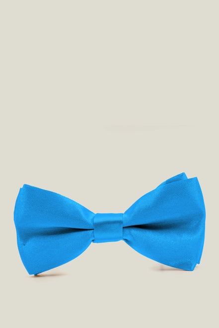 Boys' Bow Tie - Aqua Blue