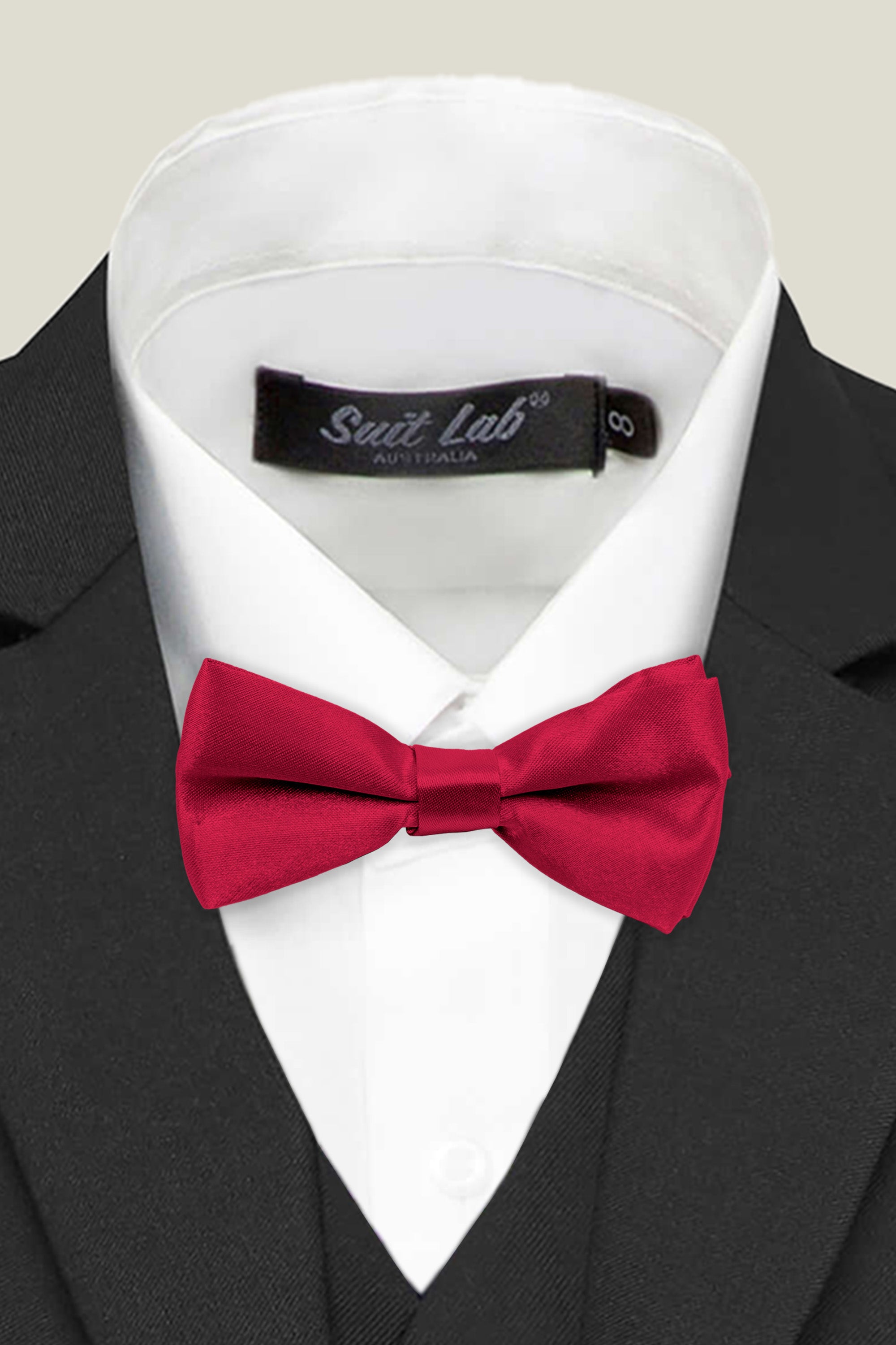 Boys' Bow Tie - Candy Apple