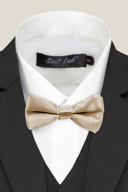 Boys' Bow Tie - Champagne