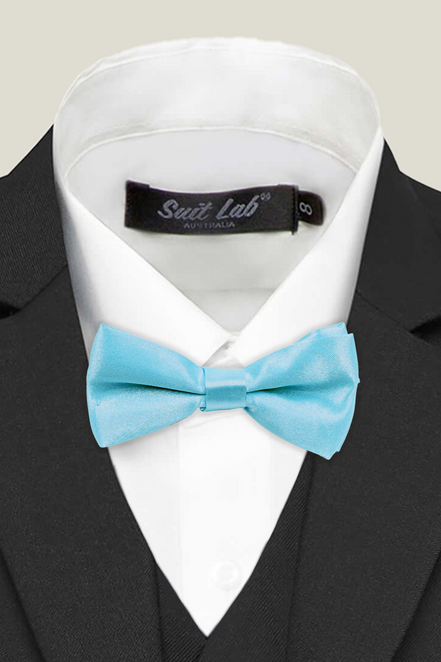Boys' Bow Tie - Teal Blue