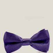 Boys' Bow Tie - Eggplant Purple