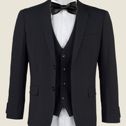 Men's Jet Black Suit