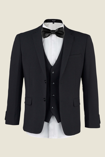Men's Jet Black Suit