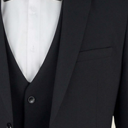 Men's Jet Black Suit