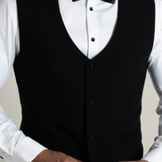 Men's Jet Black Vest