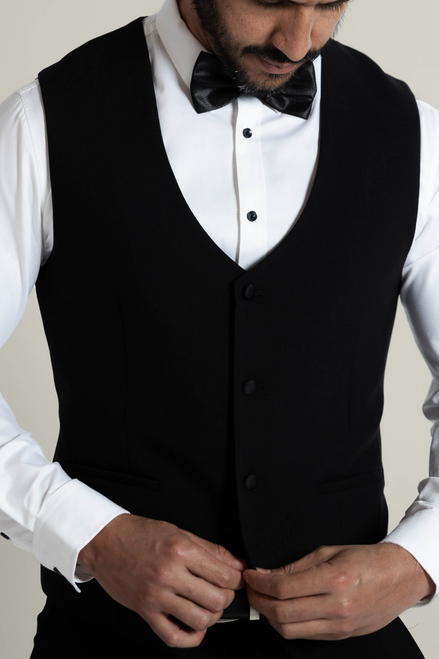 Men's Jet Black Vest