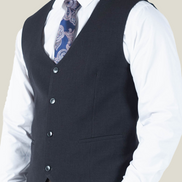 Men's Charcoal Grey Vest