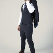Men's Charcoal Grey Vest