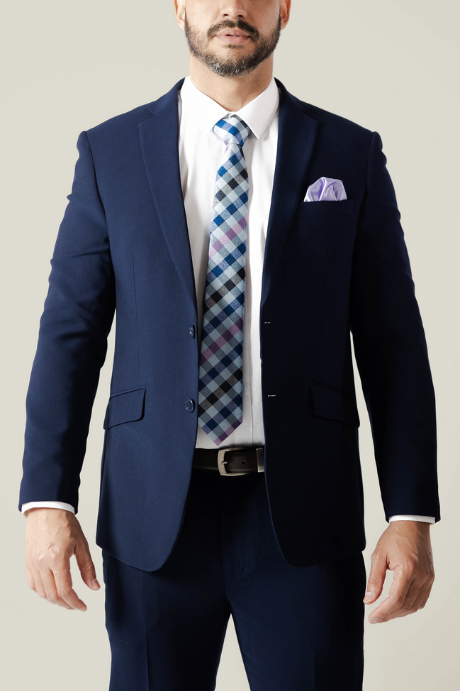 Men's Midnight Dark Navy Suit Jacket