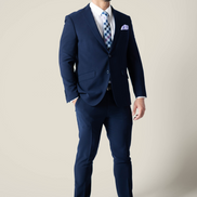 Men's Midnight Dark Navy Suit