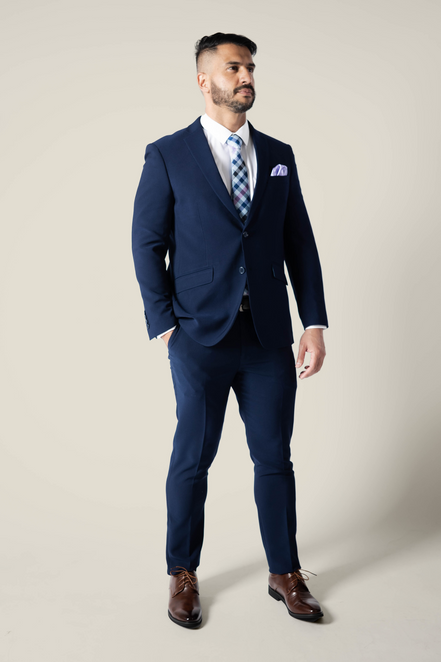 Men's Midnight Dark Navy Suit