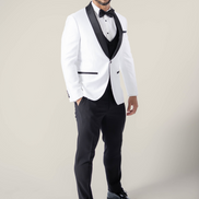 Men's Pearl White Tuxedo
