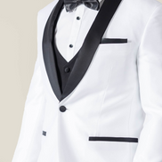 Men's Pearl White Tuxedo