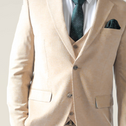 Men's Coastal Beige Suit