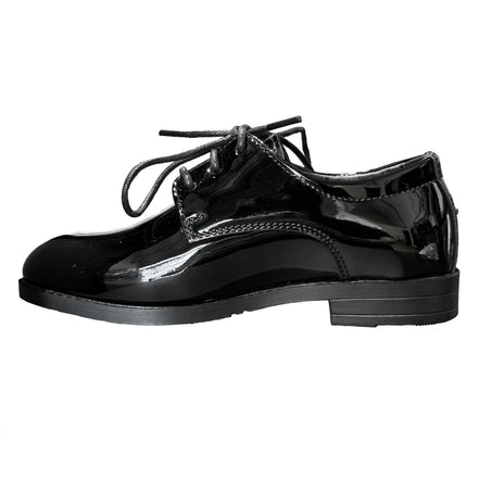 Boys' Patent Black Shoes - AK2