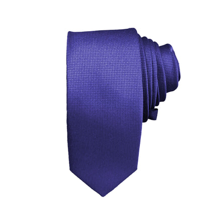 Men's Slim Tie - Purple Texture