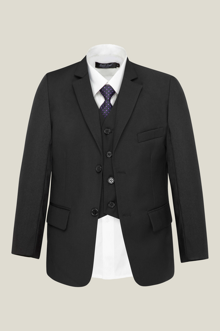 Boys' Jet Black Suit