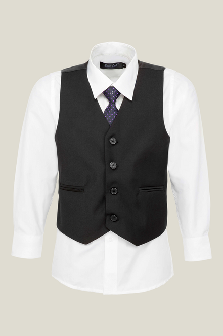 Boys' Jet Black Suit