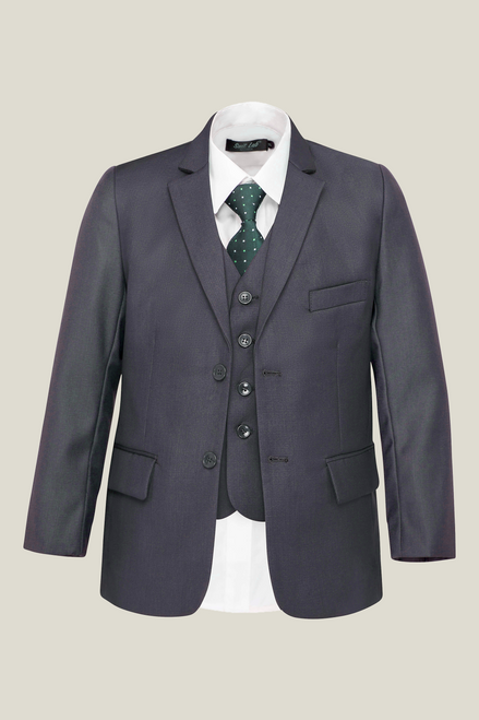 Boys' Charcoal Grey Suit