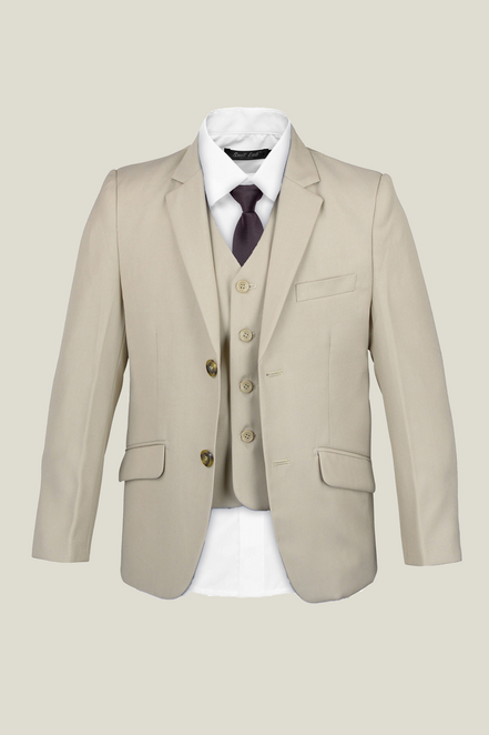 Boys' Sahara Beige Suit