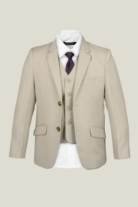 Boys' Sahara Beige Suit