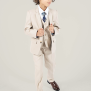 Boys' Sahara Beige Suit