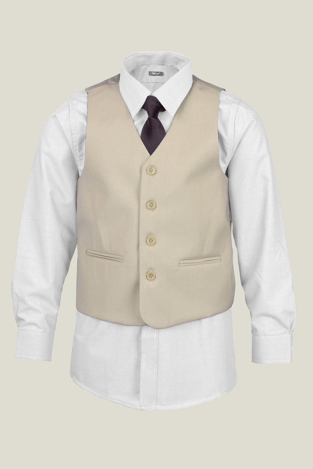 Boys' Sahara Beige Vest
