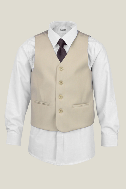 Boys' Sahara Beige Vest