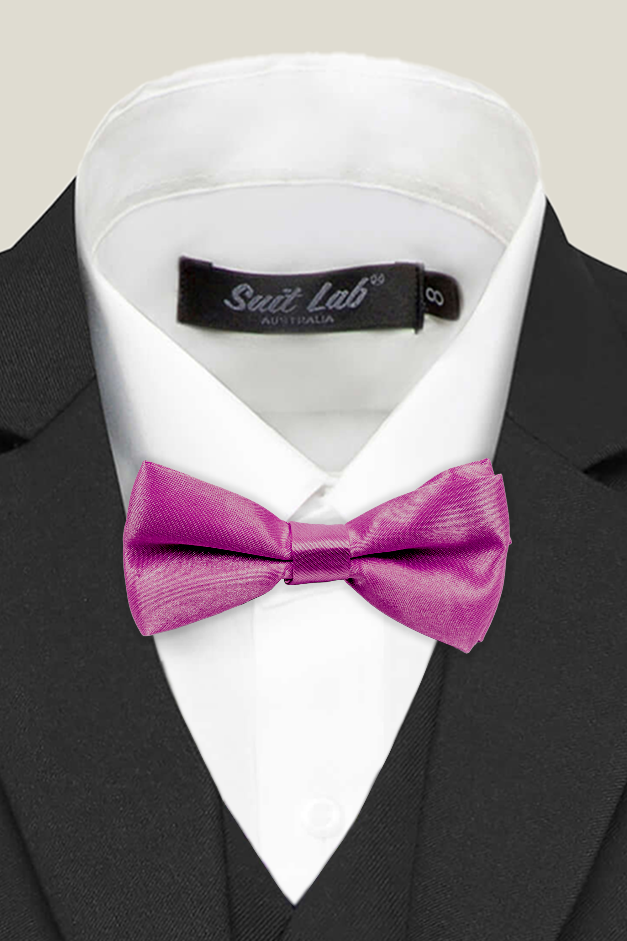 Boys' Bow Tie - Plum