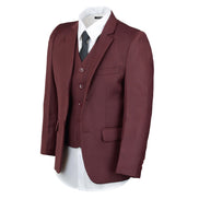 Boys' Crimson Burgundy Suit