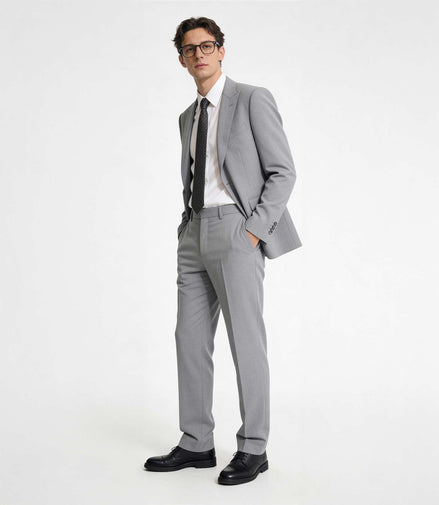Grey Peak Lapel Suit