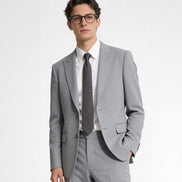 Grey Peak Lapel Suit