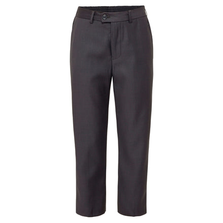 Boys' Charcoal Grey Waistcoat Suit