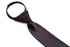 Boys' Tie - Matte Black Striped