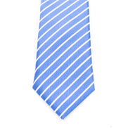 Boys' Tie - Sky Blue Stripes