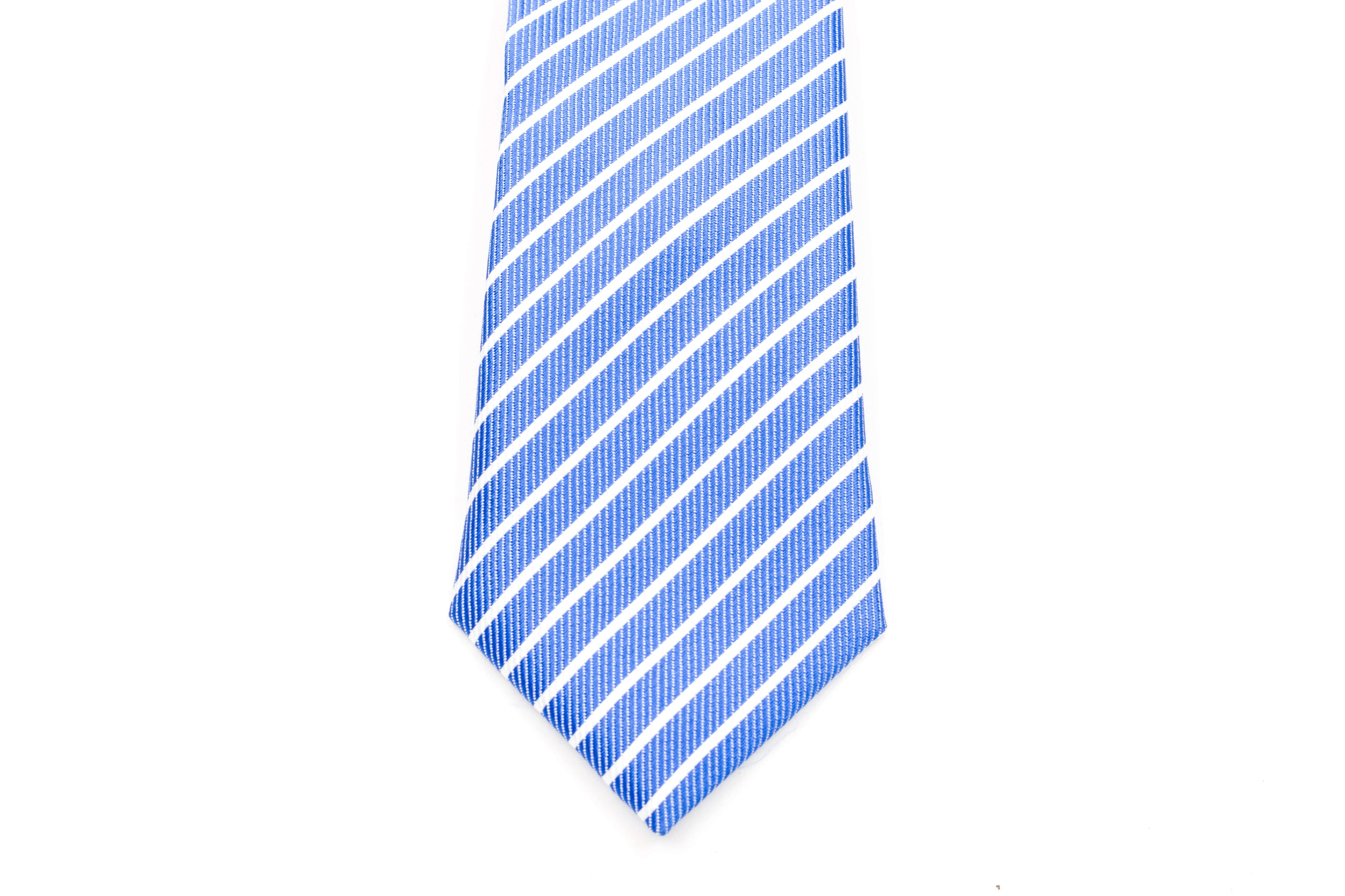 Boys' Tie - Sky Blue Stripes
