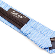 Boys' Tie - Baby Blue Checkered