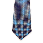 Boys' Tie - Black and Blue Checks