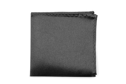 Pocket Square - Black - Suit Lab