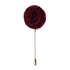 Blossom Lapel Pin - Burgundy