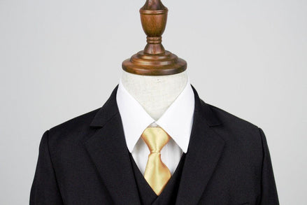 Baby Boys Beige Tie - Suit Lab