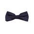 Matching Bow Tie - Purple Micro Polkadot