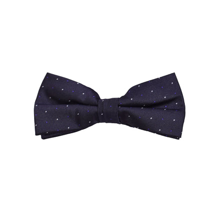 Matching Bow Tie - Purple Micro Polkadot