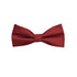 Matching Bow Tie - Burgundy Matte