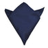 Pocket Square - Navy Green Micro Polkadot