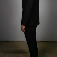 Men's Paisley Black Tuxedo