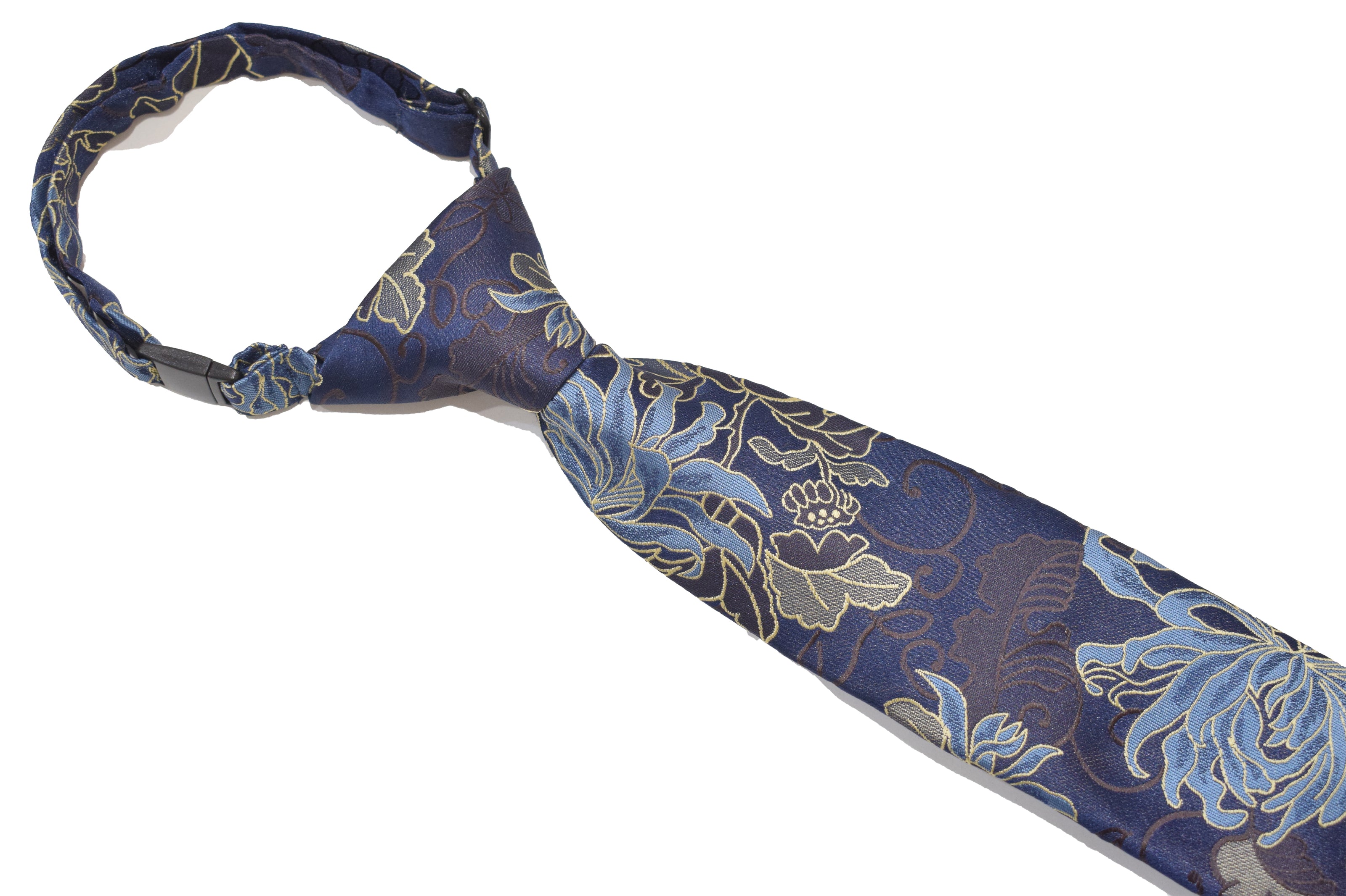 Boys' Tie - Egyptian Navy Paisley