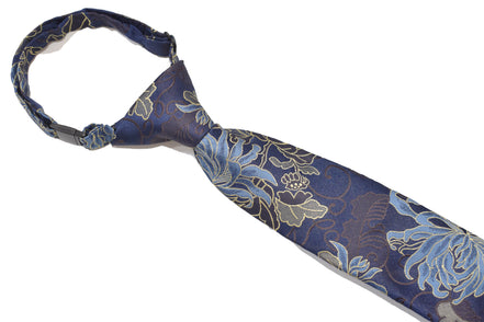 Boys' Tie - Egyptian Navy Paisley