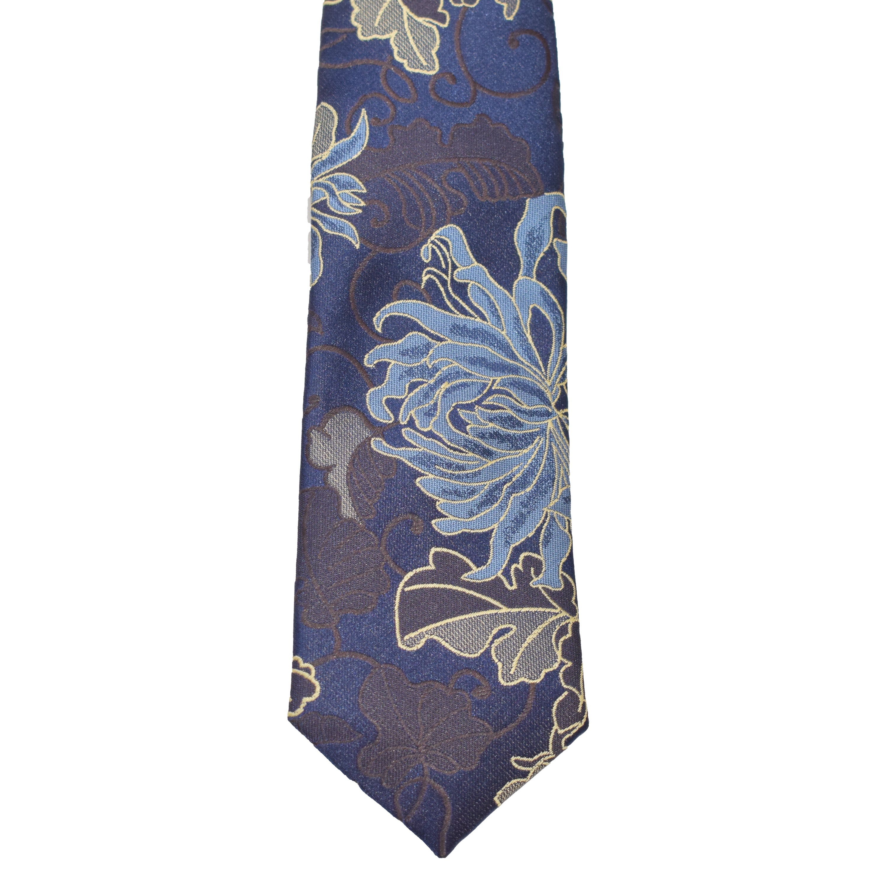 Boys' Tie - Egyptian Navy Paisley
