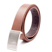 Baby / Boys Leather Belt - Brown Flat - Suit Lab